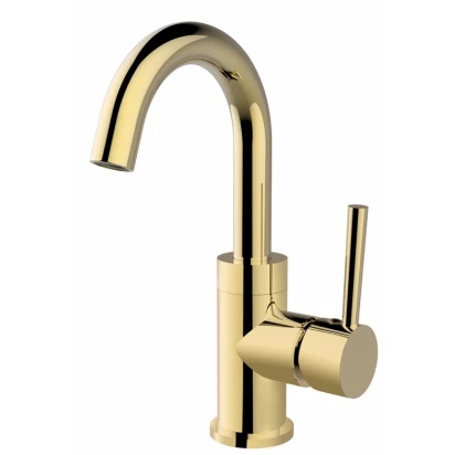 Bateria umywalkowa Besco ILLUSION II BU-III-ZL złota