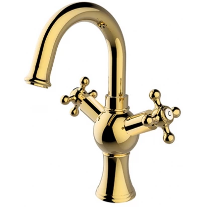 Bateria umywalkowa Besco RETRO II BU-RII-ZL złota