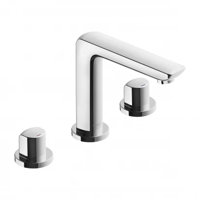 Bateria umywalkowa Kludi AMEO 413930530 3-otworowa