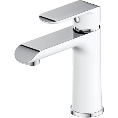 Bateria umywalkowa Omnires SACRAMENTO SC2310CRB chrom/biały