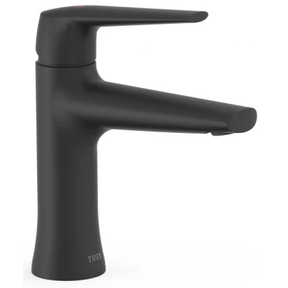 Bateria umywalkowa Tres FUJI 28110301NM czarna mat