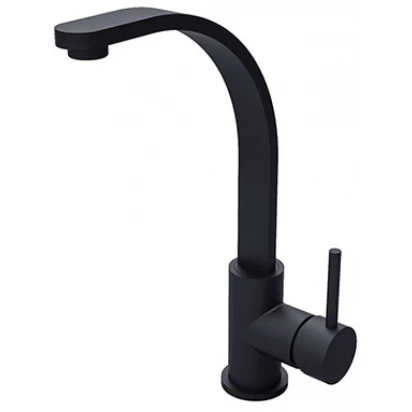 Bateria umywalkowa czarna wysoka Besco DECCO BU-DI-CZ