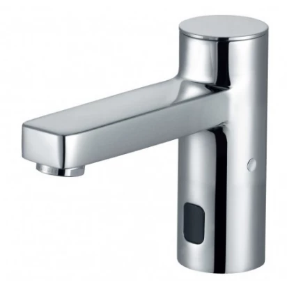 Bateria umywalkowa elektroniczna stojąca 126 mm bateria 9 V, bez regulacji Kludi ZENTA E 3810205