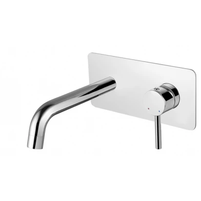 Bateria umywalkowa podtynkowa Besco ILLUSION BU-IS-CH chrom