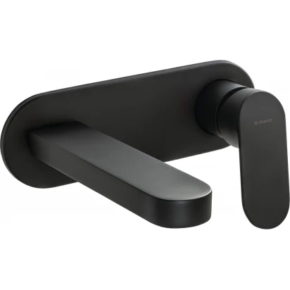 Bateria umywalkowa podtynkowa Deante ALPINIA NERO BGA N54L czarna