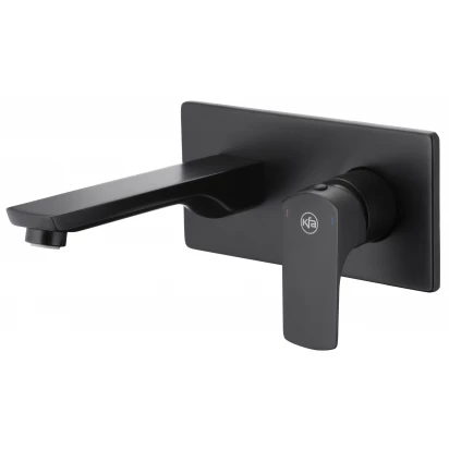 Bateria umywalkowa podtynkowa KFA MOKAIT 5539-810-81 czarna