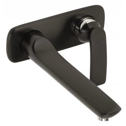 Bateria umywalkowa podtynkowa Kludi BALANCE 522478775 235 mm czarna mat