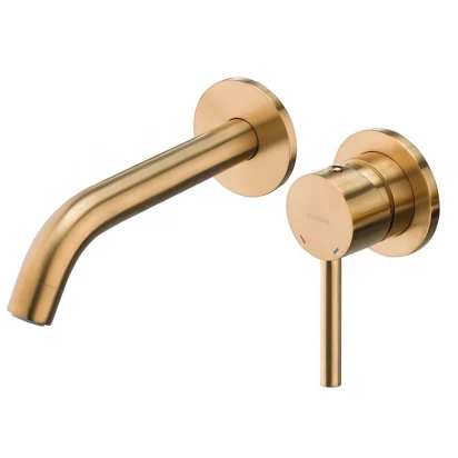 Bateria umywalkowa podtynkowa Oltens MOLLE 32600810 złoto szczotkowane