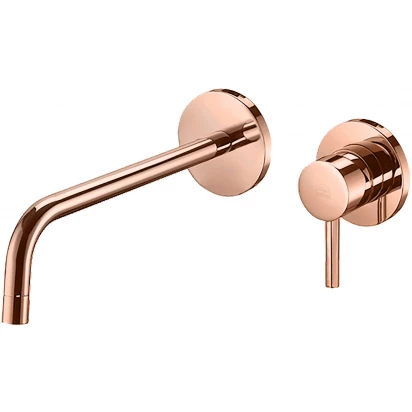 Bateria umywalkowa podtynkowa Paffoni LIGHT LIG101ROSE70 złota różowa