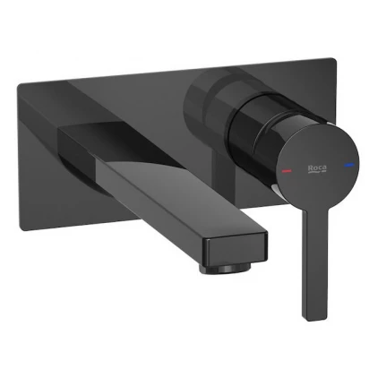 Bateria umywalkowa podtynkowa Roca NAIA BLACK A5A3596CN0