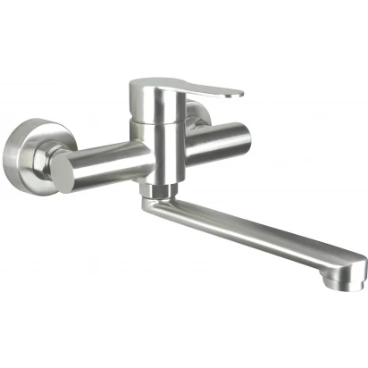 Bateria umywalkowa ścienna Deante LUPO BLU F50M