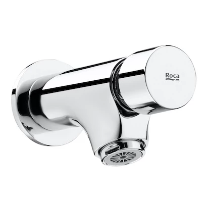 Bateria umywalkowa ścienna czasowa Roca INSTANT A5A7877C00