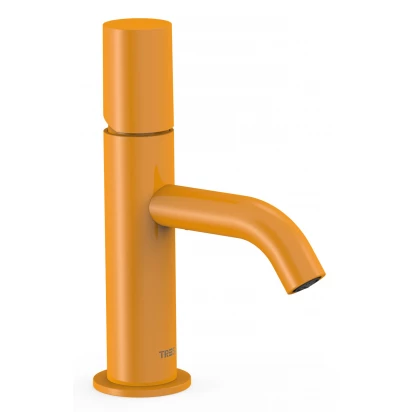 Bateria umywalkowa uchwyt walec Tres STUDY EXCLUSIVE 26190301TAM bursztynowa