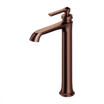 Bateria umywalkowa wysoka 32 cm Omnires ARMANCE AM5213ORB miedź antyczna