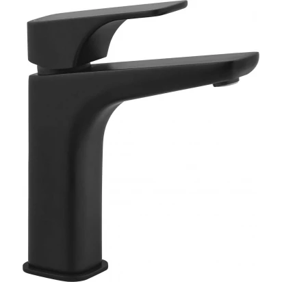 Bateria umywalkowa wysoka Deante HIACYNT NERO BQH N20K czarna mat