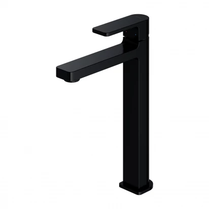 Bateria umywalkowa wysoka Omnires BARETTI BA7812BL czarny mat