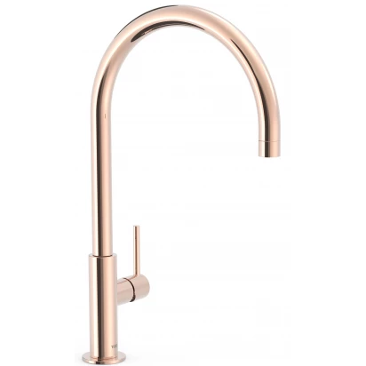 Bateria umywalkowa wysoka Tres STUDY EXCLUSIVE 26290401OP różowe złoto