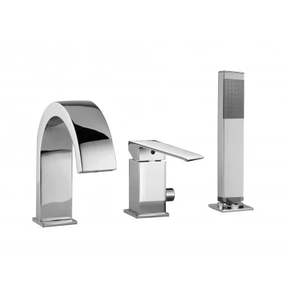 Bateria wannowa 3-otworowa Paffoni LEVEL STANDARD LES 040