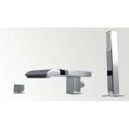 Bateria wannowa 3-otworowa Tres CUADRO-TRES 1.07.161.02