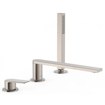 Bateria wannowa 3-otworowa Tres PROJECT TRES 21116103AC stalowa