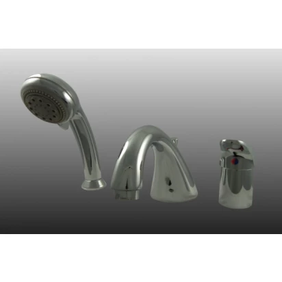 Bateria wannowa 3-otworowa Tres TRES-POL 1.74.145.06