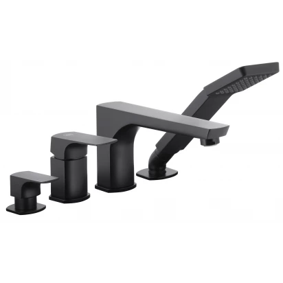 Bateria wannowa 4-otworowa KFA MOKAIT 5535-210-81 czarna