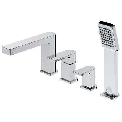 Bateria wannowa 4-otworowa Omnires BARETTI BA7832CR