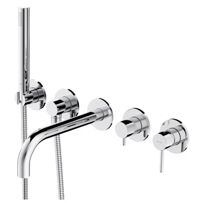 Bateria wannowa 5-otworowa podtynkowa Omnires Y Y1237/1CR