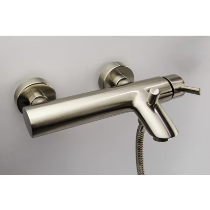 Bateria wannowa Paffoni BERRY BR 022 stal szczotkowana