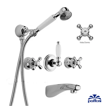 Bateria wannowa podtynkowa Paffoni VIOLA VL 001