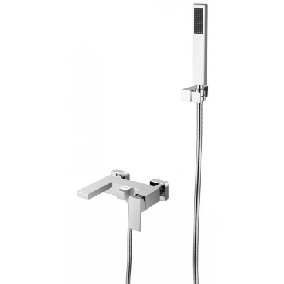 Bateria wannowa ścienna Besco MODERN / VARIUM BW-MVS-CH chrom