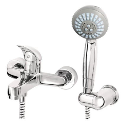 Bateria wannowa ścienna Deante BRATEK BDB 011M