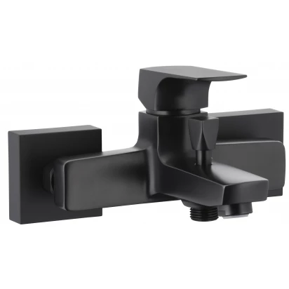 Bateria wannowa ścienna KFA MOKAIT 5534-010-81 czarna