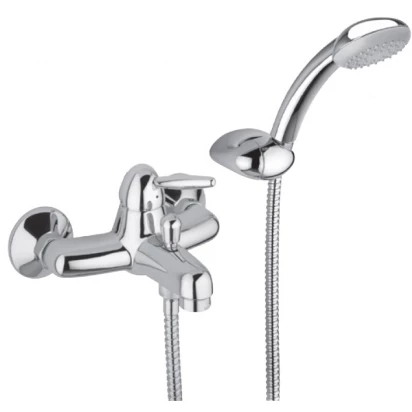 Bateria wannowa ścienna z zestawem natryskowym Paffoni PINGUINO PLUS PIP 024