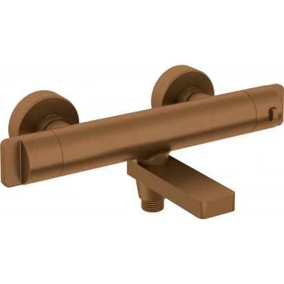 Bateria wannowa termostatyczna Deante THERM BCH C1BT brąz szczotkowany