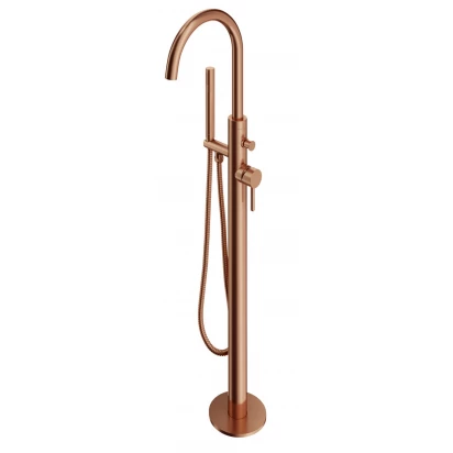 Bateria wannowa wolnostojąca Omnires Y Y1233CPB miedź szczotkowana