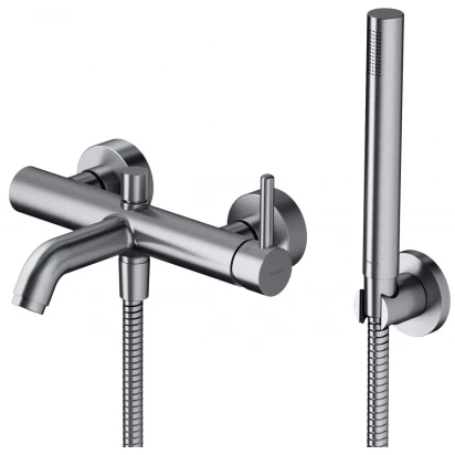 Bateria wannowa z zestawem prysznicowym Omnires Y Y1231NI nikiel