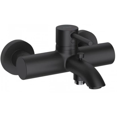 Bateria wannowo-natryskowa Kludi BOZZ 386913976 czarny mat