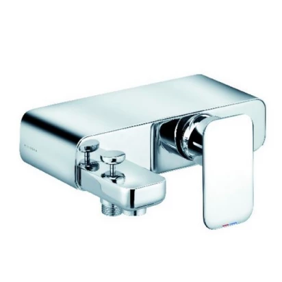 Bateria wannowo-natryskowa jednouchwytowa podtynkowa 230 mm Kludi E2 494450575