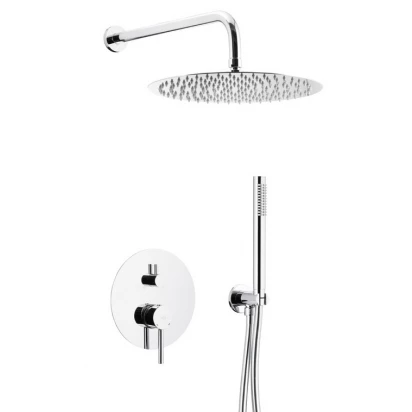 Bateria wannowo-natryskowa podtynkowa + komplet prysznicowy KFA MOZA 5039-501-00