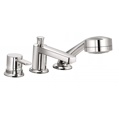 Bateria wannowo-natryskowa, trójotworowa Kludi ZENTA 384460575