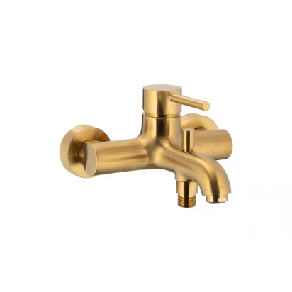 Bateria wannowo-prysznicowa KFA MOZA 5034-010-31 złoto szczotkowane