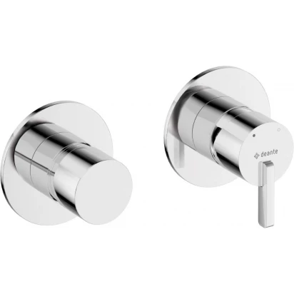 Bateria wannowo-prysznicowa podtynkowa Deante SILIA BQS 046P pozioma