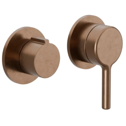 Bateria wannowo-prysznicowa podtynkowa Excellent PI AREX.1240CB miedziany szczotkowany