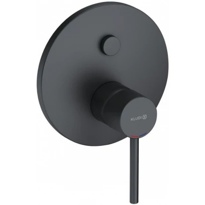 Bateria wannowo-prysznicowa podtynkowa Kludi BOZZ 386593976 czarna mat wyprzedaż