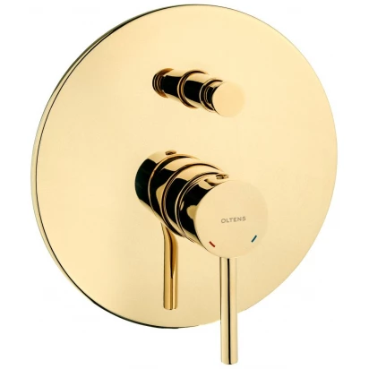 Bateria wannowo-prysznicowa podtynkowa Oltens MOLLE 34100800 złota