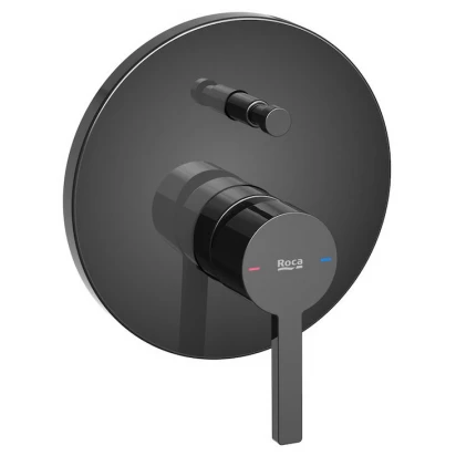 Bateria wannowo-prysznicowa podtynkowa Roca NAIA BLACK A5A0B96CN0 wyprzedaż