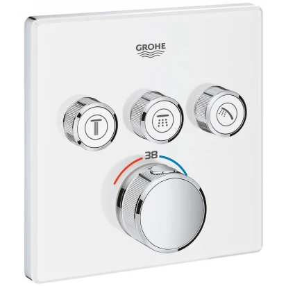 Bateria wannowo-prysznicowa podtynkowa z termostatem 3-drożna Grohe GROHTHERM SMARTCONTROL 29157LS0