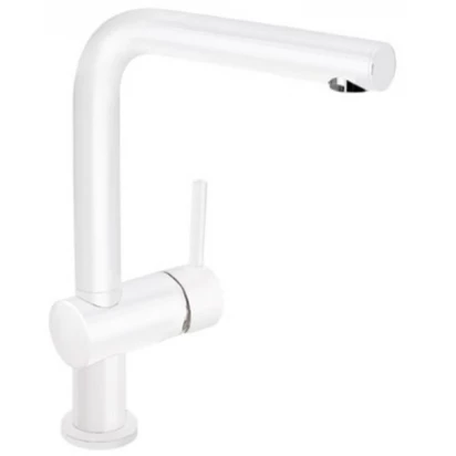 Bateria zlewozmywakowa stojąca 276 mm Tres EXCLUSIVE 030.336.BM biała mat