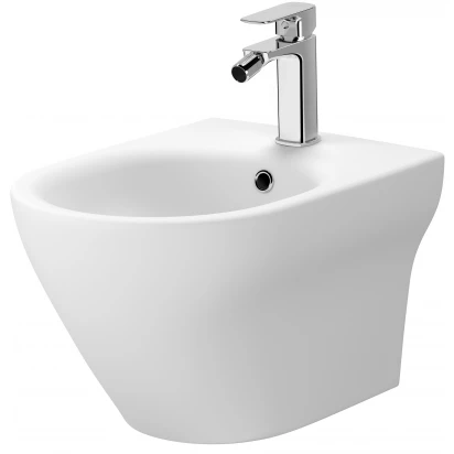 Bidet zawieszany Cersanit LARGA OVAL K677-037 biały mat